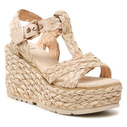 Alma Blue Espadrillos Alma Blue V23BL4031 Rafia Sand
