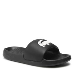 Lacoste Чехли Lacoste Croco 1.0 123 1 Cfa 745CFA0002312 Blk/Wht