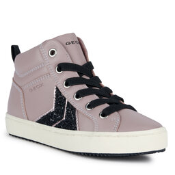 Geox Sneakers Geox J Kalispera Girl J364GB 0BCEW C8A9B S Antique Rose/Black