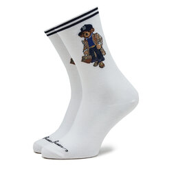 Polo Ralph Lauren Calcetines altos para mujer Polo Ralph Lauren 455923561001 White 100