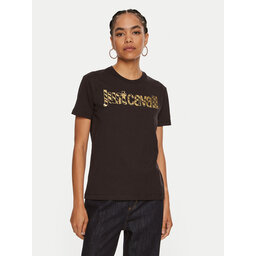 Just Cavalli Just Cavalli T-Shirt 77PAHT03 Μαύρο Slim Fit