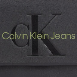

Сумка Calvin Klein Jeans Sculpted Boxy Flap Cb20 Mono K60K610829 Black/Dark Juniper 0GX, Чорний