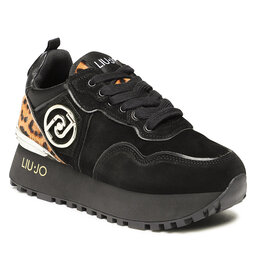 Liu Jo Sportcipő Liu Jo Maxi Wonder 24 BF2103 PX194 Black/Leopa S1068
