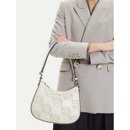 KARL LAGERFELD Handtasche KARL LAGERFELD A2W30107 Creme