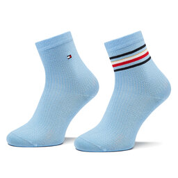 Tommy Hilfiger Set di 2 paia di calzini lunghi da donna Tommy Hilfiger 701223809 Light Blue 035