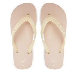 Calvin Klein Jeans Flip-flops Calvin Klein Jeans Beach Sandal Flatform Tpu YW0YW01830 Bézs