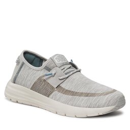 Hey Dude Sneakersy Hey Dude Sirocco Dual Knit 40184-007 Light Grey