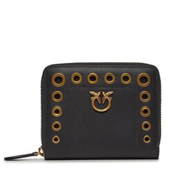 Pinko Didelė Moteriška Piniginė Pinko Taylor Zip Around AI 23-24 PCPL 100249 A17M Black Z99Q