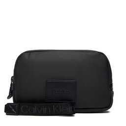 Calvin Klein Válltáska Calvin Klein Puffer Utility Zip Puch LV04D1114G Fekete