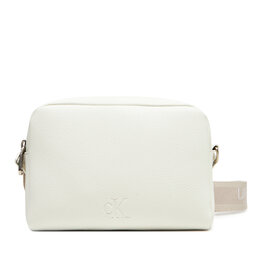Calvin Klein Jeans Borsetta Calvin Klein Jeans Ultralight Ew Dble Zip Camera Ba LV04K3124G Bianco