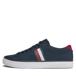 

Снікерcи Tommy Hilfiger Th Hi Vulc Low Stripes Mesh FM0FM04946 Desert Sky DW5, Голубий