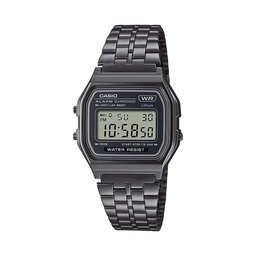 Casio Zegarek Casio Vintage A158WETB-1AEF Srebrny