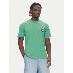 Quiksilver Quiksilver Póló Circle Back Ss EQYZT08054 Zöld Regular Fit