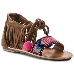 Pepe Jeans Сандали Pepe Jeans Maya Fringes PGS90102 Mud 865