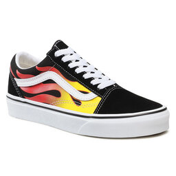 Vans Гуменки Vans Old Skool VN0A38G1PHN1 (Flame)Black/Black/Tr Wht