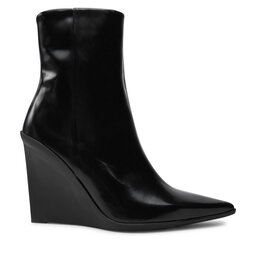 Calvin Klein Botines Calvin Klein Wedge Ankle Boot 90 HW0HW02256 Negro