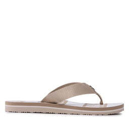 

В'єтнамки Tommy Hilfiger Th Monogram Essential Sandal FW0FW07162 Sandalwood RBT, Бежевий