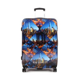 Saxoline Veliki tvrdi kofer Saxoline Trolley Assorted 1418H0.71.10 New York City