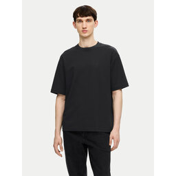 Selected Homme Selected Homme Marškinėliai 16094143 Juoda Loose Fit