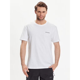 Columbia Columbia T-Shirt Basic Logo 1680053 Λευκό Regular Fit