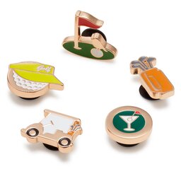 

Прикраса для взуття Crocs 19th Hole 5 Pack 10011117 mix, Кольоровий