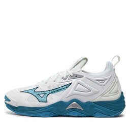 

Взуття Mizuno Wave Momentum 3 V1GA2312 White/Sailor Blue/Silver 21, Білий