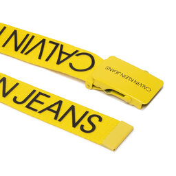 

Дитячий пояс Calvin Klein Jeans Canvas Logo Belt IU0IU00125 ZH8, Жовтий