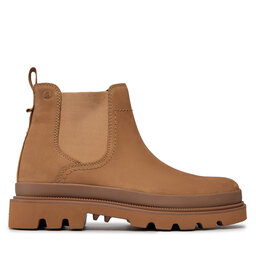 

Челсі Clarks Badell Top 261734197 Dark Sand, Коричневий