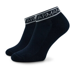 

Набір 2 пар низьких чоловічих шкарпеток Emporio Armani 292304 3R227 00135 Marine, Cиній