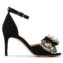 

Босоніжки Custommade Maritas Suede 999606041 Anthracite Black 999, Чорний