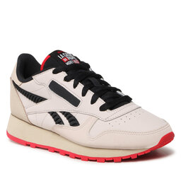 Reebok Chaussures Reebok La Casa De Papel Classic Leather GX9443 Moowht/Pebble/Vecred