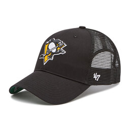 47 Brand Keps 47 Brand Pittsburgh Penguins Cap H-BRANS15CTP-BKB Black