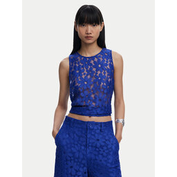 Desigual Desigual Felső Tanatos 25SWBW25 Kék Slim Fit