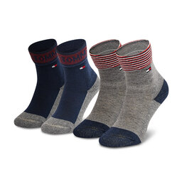 Tommy Hilfiger Vaikiškų ilgų kojinių komplektas (2 poros) Tommy Hilfiger 701210508 Tommy Original 001