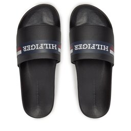 

Шльопанці Tommy Hilfiger Corporate Hilfiger Pool Slide FM0FM04911 Black BDS, Чорний