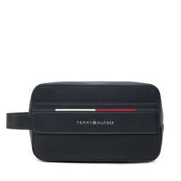 Tommy Hilfiger Τσαντάκι καλλυντικών Tommy Hilfiger Th Foundation Washbag AM0AM13235 Μαύρο
