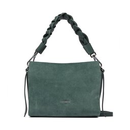 Coccinelle Handtasche Coccinelle P6P Boheme Suede Bimaterial E1 P6P 58 01 01 Kale Gr/Kale Gr G83