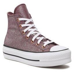 Converse Кецове Converse Ctas Life Hi A03240C Dark Wine/Copper/White
