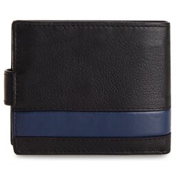 

Велике Чоловіче Портмоне Pierre Cardin TILAK26 323A Black/Blue, Чорний