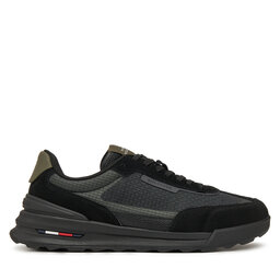 Tommy Hilfiger Sneakersy Tommy Hilfiger Retro Runner Seasonal FM0FM05328 Čierna