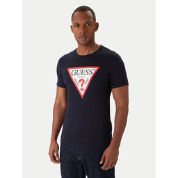 Guess Guess T-Shirt M2YI71 I3Z14 Dunkelblau Slim Fit