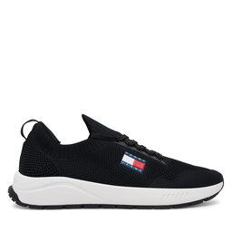 Tommy Jeans Αθλητικά Tommy Jeans Runner Kntitted EM0EM01555 Μαύρο