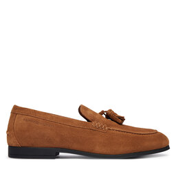 Tommy Hilfiger Slipper Tommy Hilfiger Flex Tassel FM0FM05940 Braun