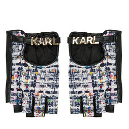 KARL LAGERFELD Damhandskar KARL LAGERFELD 231W3605 Black/White A998