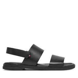 Tommy Hilfiger Szandál Tommy Hilfiger Premium Hilfiger Strappy Lh Sand FM0FM05356 Fekete