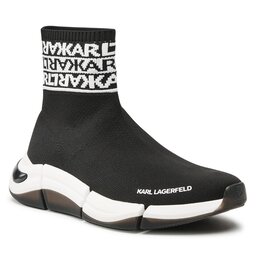 KARL LAGERFELD Sneakers KARL LAGERFELD KL63256 Black Knit Textile