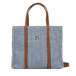 Tommy Hilfiger Borsetta Tommy Hilfiger Th Premium Beach Le Mini Tote AW0AW17208 Blu