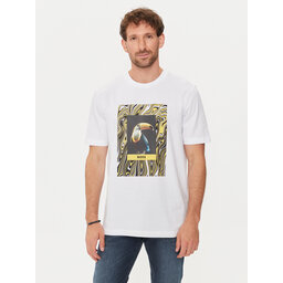 BOSS BOSS Camiseta Te_Tucan 50516012 Blanco Regular Fit