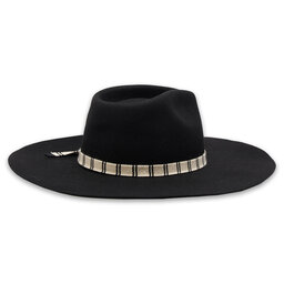 

Капелюх Brixton Leigh Felt Fedora 11211 Black, Чорний