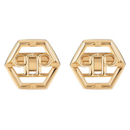 PHILIPP PLEIN Spinki do mankietów PHILIPP PLEIN Plein Icon PJ9AA11CU Złoty